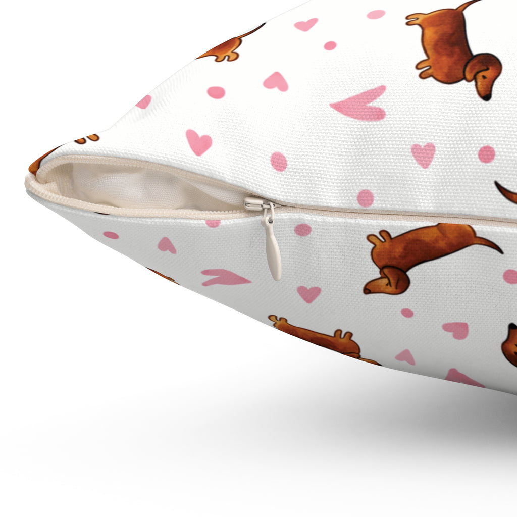Spun Polyester Square Pillow