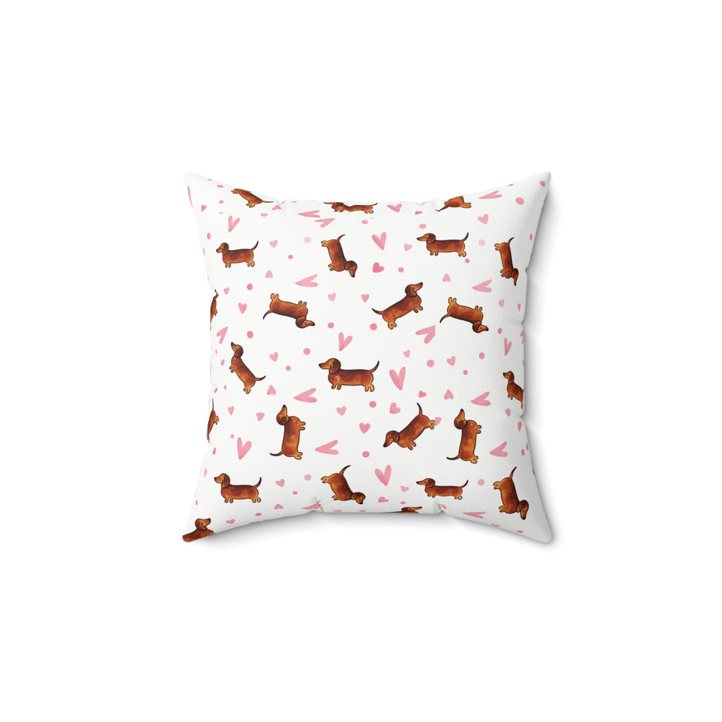 Spun Polyester Square Pillow