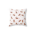 Spun Polyester Square Pillow
